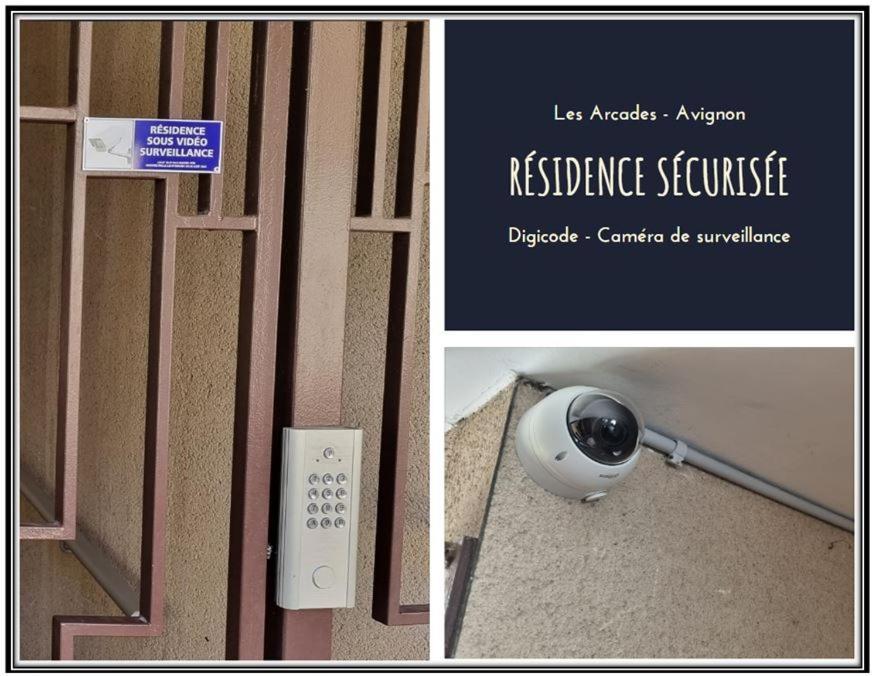 Les Arcades - Wifi - Intra Muros Of Avignon - Balcony - 45M2 Exteriör bild